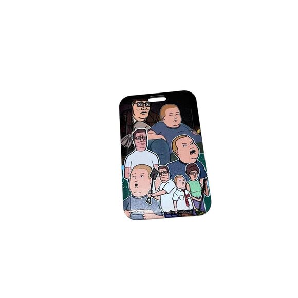 King Of The Hill Tv Show Lanyard Badge ID Holder Neck Strap Keychain - Picture 2 of 3